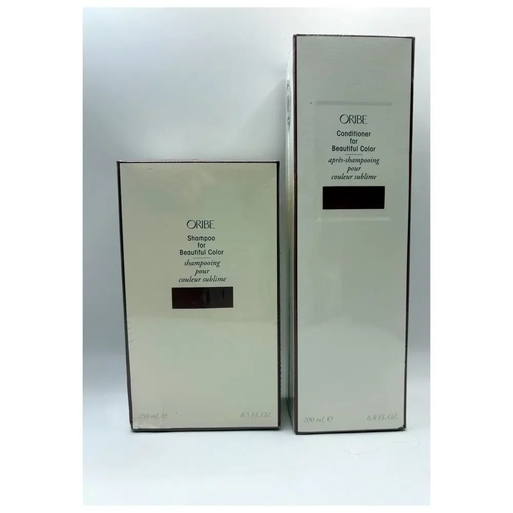 Oribe Beautiful Color Shampoo 8.5oz Conditioner 6.8oz Duo NEW Sealed
